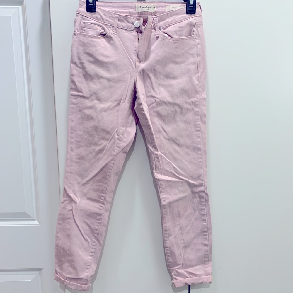 Soft pink JS jeans